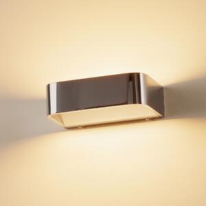 Rotaliana Frame W1 aplică perete LED crom 2700K, Metalic, Camera de zi / sufragerie, Metal, Design