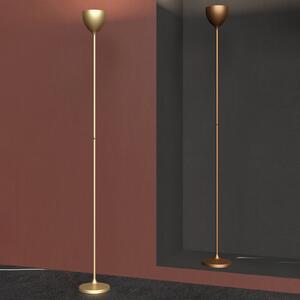 Rotaliana Lampadar LED Drink, auriu luxos, reglabil, Auriu / Alamă, Camera de zi / sufragerie, Metal, Design
