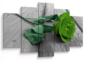 Tablou - Trandafir verde (150x105 cm)