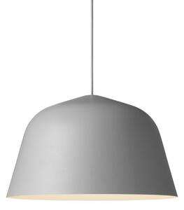 Lustră Pendul Muuto, Gri, Sala de mese, Aluminiu