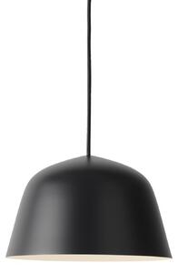 Lustră Pendul Muuto, Negru, Camera de zi, Aluminiu
