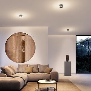 Ribag Vior LED plafonieră cu LED-uri 3.000K 40° negru, reglabil, Negru, Camera de zi / sufragerie, Metal, Modern
