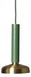 Lustră Pendul Pholc, Verde, Camera de zi, Metal
