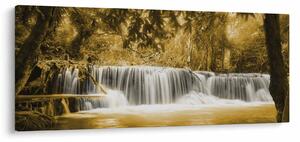 Tablou - Cascadă, de epocă (120x50 cm)