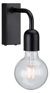 Lampă de perete Belid, Negru, Camera de zi, Metal