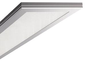 Regiolux Plafonieră LED microprismatică Visula BAP 120, Metalic, Studiu / Birou, Metal