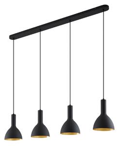Lustră Pendul Arcchio, Cosmina, reglabil, Negru, Bucătărie, Metal, Modern
