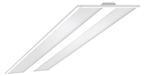Regiolux Plafonieră kayak KYAI 150cm 6400lm 840 ET alb, Alb, Studiu / Birou, Metal
