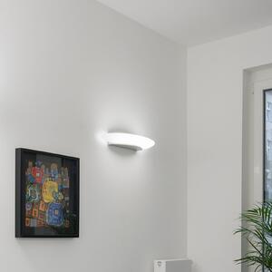 RZB Ring of Fire aplică LED DALI 60cm 22W 830, reglabil, Alb, Camera de zi / sufragerie, Sticlă, Modern