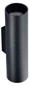 Lampă de perete Arcchio, Brinja, reglabil, Negru, Zona coridorului, Aluminiu, Modern
