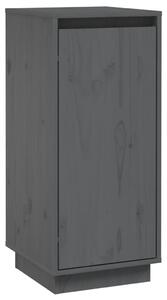 Servantă, gri, 31,5x34x75 cm, lemn masiv de pin