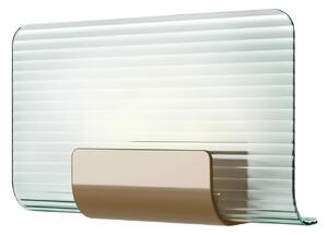 Lampă de perete kdln, Nami, reglabil, Transparent, Camera de zi, Sticlă, Design