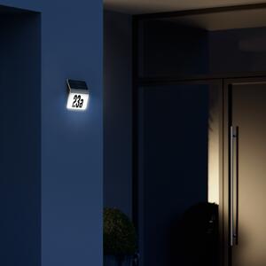 STEINEL XSolar LH-N Lampă LED pentru număr de casă, oțel inoxidabil, Alb, Metal, Modern