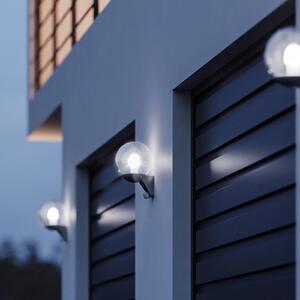 STEINEL L 585 S aplică de exterior cu senzor negru, Negru, Sticlă, Modern