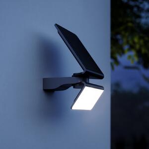 STEINEL XSolar L-S Lampă solară LED pentru exterior, argintie, Gri, Plastic, Modern