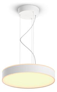 Lustră Pendul Philips Hue, Philips Hue, reglabil, Alb, Camera de zi, Metal, Modern