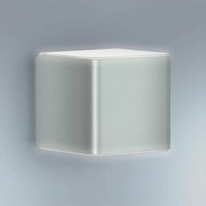 STEINEL L 840 SC Lampă de perete pentru exterior cu senzor, argintie, Gri, Plastic, Modern, Priză de perete sus / jos