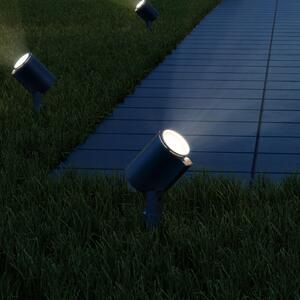 STEINEL Spot Garden SC reflector LED cu senzor, Negru, Metal, Modern