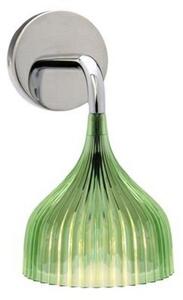 Lampă de perete Kartell, Verde, Camera de zi, Metal