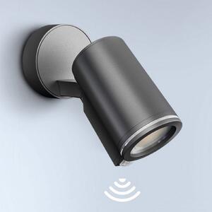 STEINEL Proiector exterior cu senzor One S, antracit, IP44, Negru, Metal, Modern