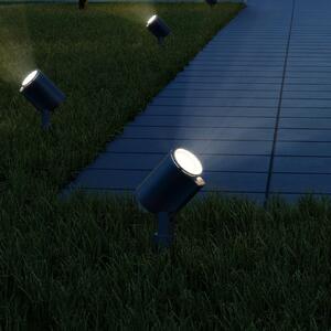 STEINEL Proiector LED Spot Garden N, cu senzor de mișcare, Negru, Metal, Modern