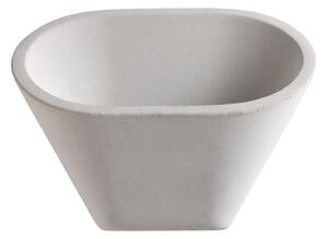 Lampă de perete Foscarini, Aplomb R7s, reglabil, Alb, Camera de zi, Beton, Design