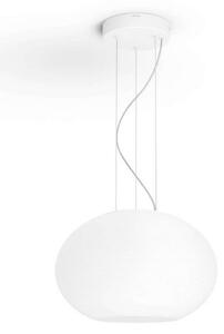 Lampa suspendată Flourish Hue, albă, inteligentă, RGBW