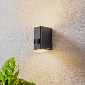 STEINEL L 930 S LED pentru perete exterior antracit, Negru, Metal, Modern