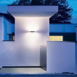 STEINEL Lampă de exterior Smart L 810 C, antracit, cu lumină orientată în, Negru, Metal, Modern