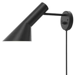 Lampă de perete Louis Poulsen, AJ, Negru, Camera de zi, Metal, Design