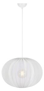 Lustră Pendul Markslöjd, Florence, reglabil, Alb, Camera de zi, Țesătură / Textil, Scandinavă