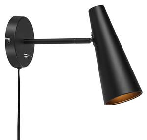 Lampă de perete Markslöjd, Peak, Negru, Camera de zi, Metal, Modern