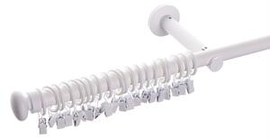 Bară pentru perdea simplă Modern white matt 160cm