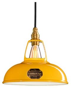 Lustră Pendul Coolicon, Galben, Camera de zi, Metal, Design
