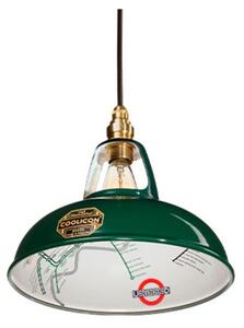 Lustră Pendul Coolicon, Verde, Camera de zi, Metal, Design