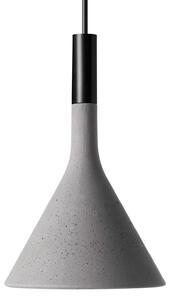 Lustră Pendul Foscarini, Aplomb Mini, reglabil, Gri, Bucătărie, Beton, Design