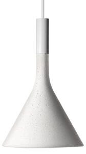 Lustră Pendul Foscarini, Aplomb Mini, reglabil, Alb, Bucătărie, Beton, Design