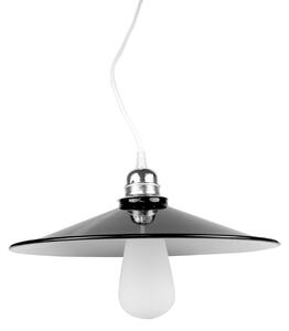 SEGULA Concav lampă pendul din metal, negru, reglabil, Negru, Camera de zi / sufragerie, Metal, Modern