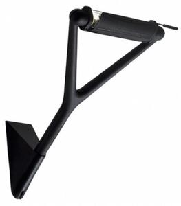 Lampă de perete Luceplan, Negru, Aluminiu