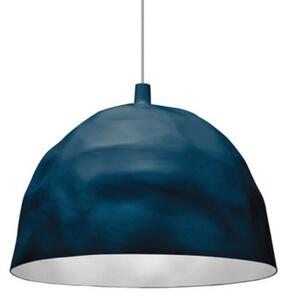 Lustră Pendul Foscarini, Bump, reglabil, Albastru, Camera de zi, Plastic, Design