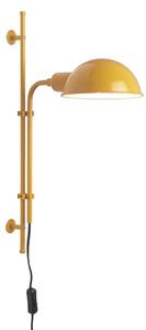 Lampă de perete MARSET, Funiculí A, Galben, Camera de zi, Metal, Design