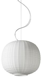 Lustră Pendul Foscarini, Alb, Camera de zi, Sticlă
