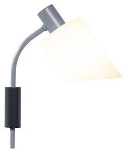 Lampă de perete Nemo Lighting, Alb, Camera de zi, Metal