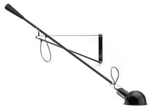 Lampă de perete FLOS, 265 Small, Negru, Camera de zi, Metal, Design