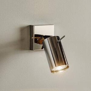 SOLLUX LIGHTING Brodier rot, cromat, 1 bec, reglabil, Metalic, Camera de zi / sufragerie, Metal, Modern