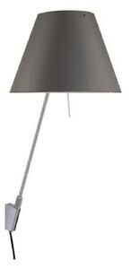 Costanzina Aplică de Perete Aluminium cu Concrete Grey