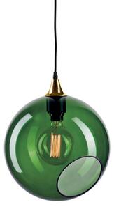 Lustră Pendul DESIGN BY US, Verde, Camera de zi, Sticlă
