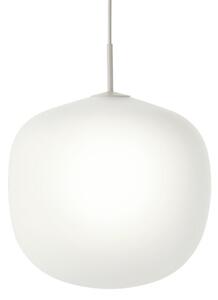 Lustră Pendul Muuto, Alb, Sala de mese, Sticlă