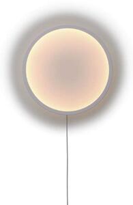 Lampă de perete Muuto, reglabil, Alb, Camera de zi, Aluminiu