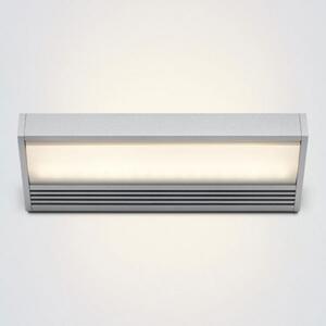 Serien Lighting serien.lighting SML - aplică perete LED pe argint, reglabil, Gri, Camera de zi / sufragerie, Metal, Design